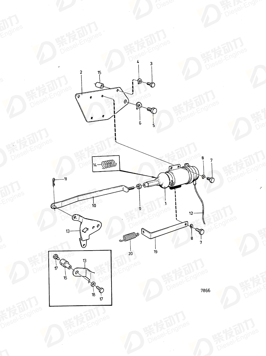 volvo penta Spacer sleeve 829601 Drawing volvo penta Spacer sleeve 829601 Drawing